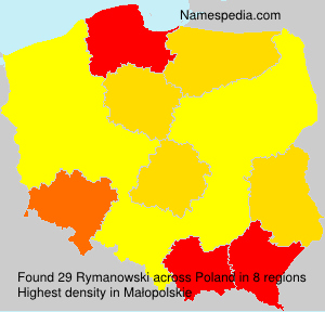 Surname Rymanowski in Poland Surname Rymanowski in Poland