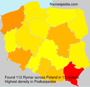 Surname Rymar in Poland Surname Rymar in Poland
