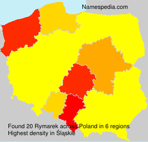 Surname Rymarek in Poland Surname Rymarek in Poland