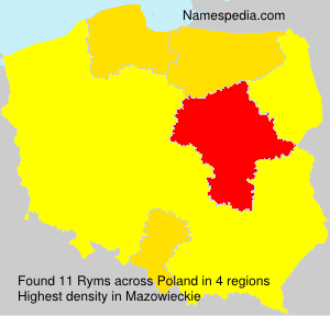 Surname Ryms in Poland Surname Ryms in Poland