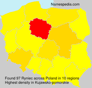 Surname Ryniec in Poland Surname Ryniec in Poland