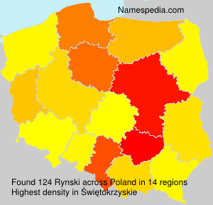 Surname Rynski in Poland Surname Rynski in Poland