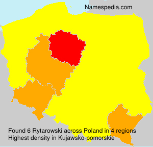 Surname Rytarowski in Poland Surname Rytarowski in Poland