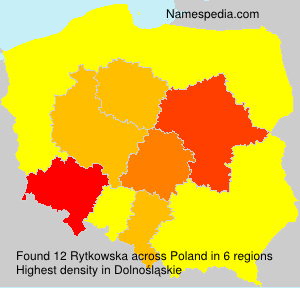 Surname Rytkowska in Poland Surname Rytkowska in Poland