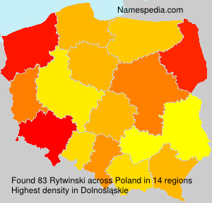 Surname Rytwinski in Poland Surname Rytwinski in Poland