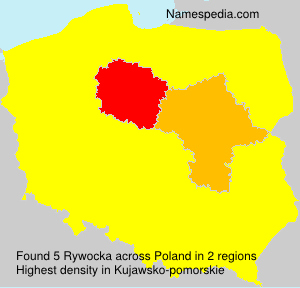Surname Rywocka in Poland Surname Rywocka in Poland