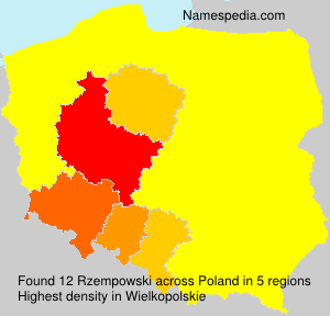 Surname Rzempowski in Poland Surname Rzempowski in Poland