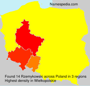 Surname Rzemykowski in Poland Surname Rzemykowski in Poland