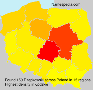 Surname Rzepkowski in Poland Surname Rzepkowski in Poland