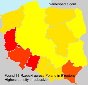 Surname Rzepski in Poland Surname Rzepski in Poland