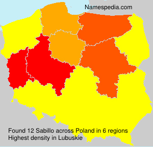 Surname Sabillo in Poland Surname Sabillo in Poland