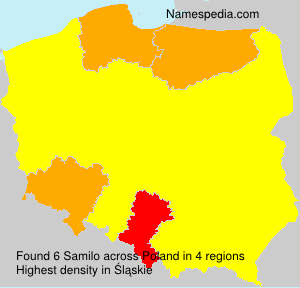 Surname Samilo in Poland Surname Samilo in Poland