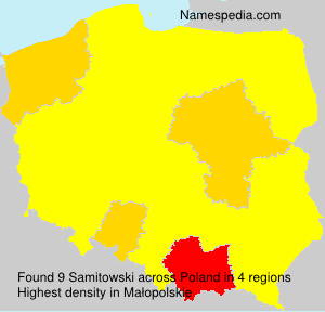 Surname Samitowski in Poland Surname Samitowski in Poland