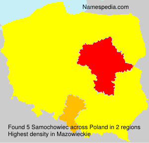 Surname Samochowiec in Poland Surname Samochowiec in Poland