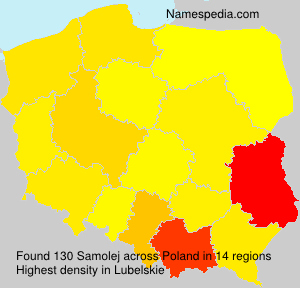 Surname Samolej in Poland Surname Samolej in Poland