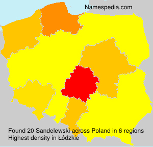 Surname Sandelewski in Poland Surname Sandelewski in Poland