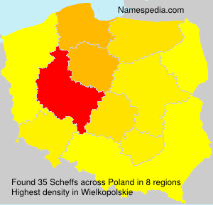 Surname Scheffs in Poland Surname Scheffs in Poland