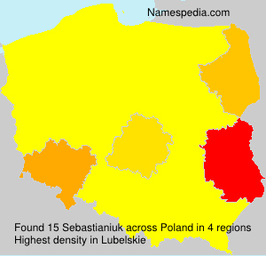 Surname Sebastianiuk in Poland Surname Sebastianiuk in Poland