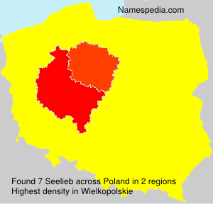 Surname Seelieb in Poland Surname Seelieb in Poland