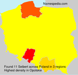 Surname Seibert in Poland