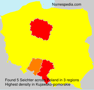 Surname Seichter in Poland Surname Seichter in Poland