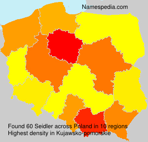 Surname Seidler in Poland Surname Seidler in Poland
