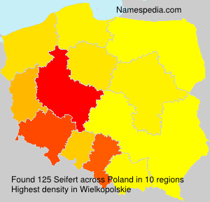 Surname Seifert in Poland Surname Seifert in Poland