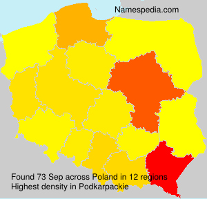 Surname Sep in Poland Surname Sep in Poland