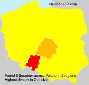 Surname Seuchter in Poland Surname Seuchter in Poland