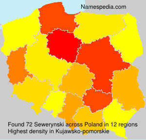 Surname Sewerynski in Poland Surname Sewerynski in Poland