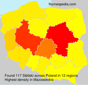 Surname Sibilski in Poland Surname Sibilski in Poland