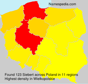 Surname Siebert in Poland