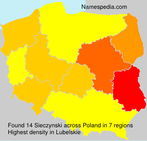 Surname Sieczynski in Poland Surname Sieczynski in Poland