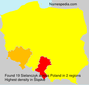 Surname Sielanczyk in Poland Surname Sielanczyk in Poland