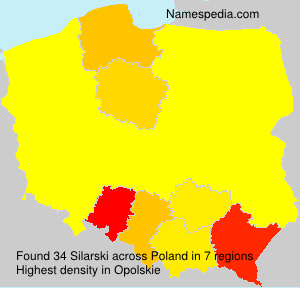 Surname Silarski in Poland Surname Silarski in Poland