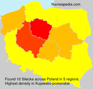 Surname Silecka in Poland Surname Silecka in Poland