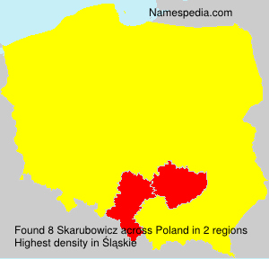 Surname Skarubowicz in Poland Surname Skarubowicz in Poland