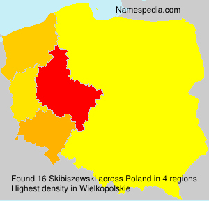 Surname Skibiszewski in Poland Surname Skibiszewski in Poland
