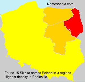 Surname Skibko in Poland Surname Skibko in Poland