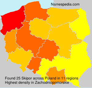 Surname Skipor in Poland Surname Skipor in Poland