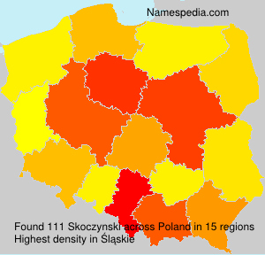 Surname Skoczynski in Poland Surname Skoczynski in Poland