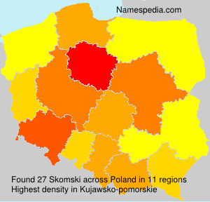 Surname Skomski in Poland Surname Skomski in Poland