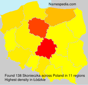 Surname Skonieczka in Poland Surname Skonieczka in Poland