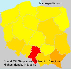 Surname Skop in Poland Surname Skop in Poland