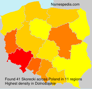Surname Skorecki in Poland Surname Skorecki in Poland