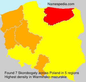 Surname Skorobogaty in Poland Surname Skorobogaty in Poland