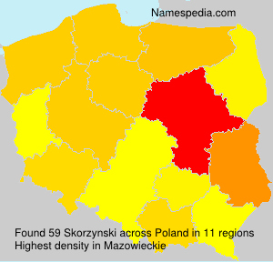 Surname Skorzynski in Poland Surname Skorzynski in Poland