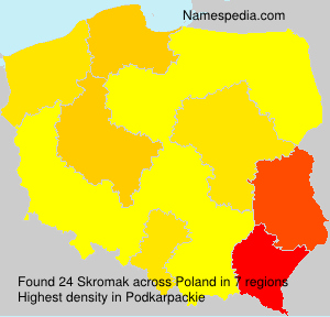 Surname Skromak in Poland