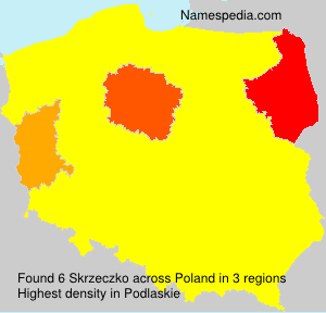 Surname Skrzeczko in Poland Surname Skrzeczko in Poland