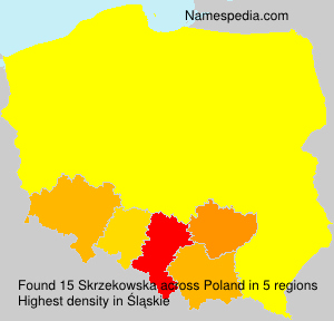 Surname Skrzekowska in Poland Surname Skrzekowska in Poland